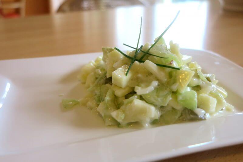 Gurken-Apfel Salat