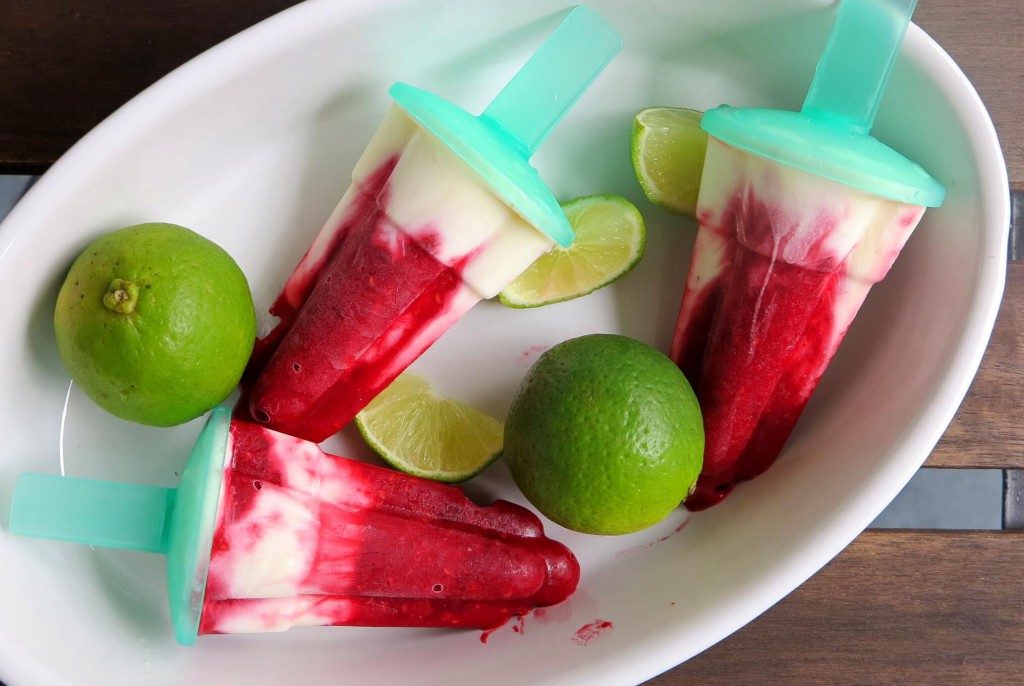 Low Carb Himbeer-Limetten Eis