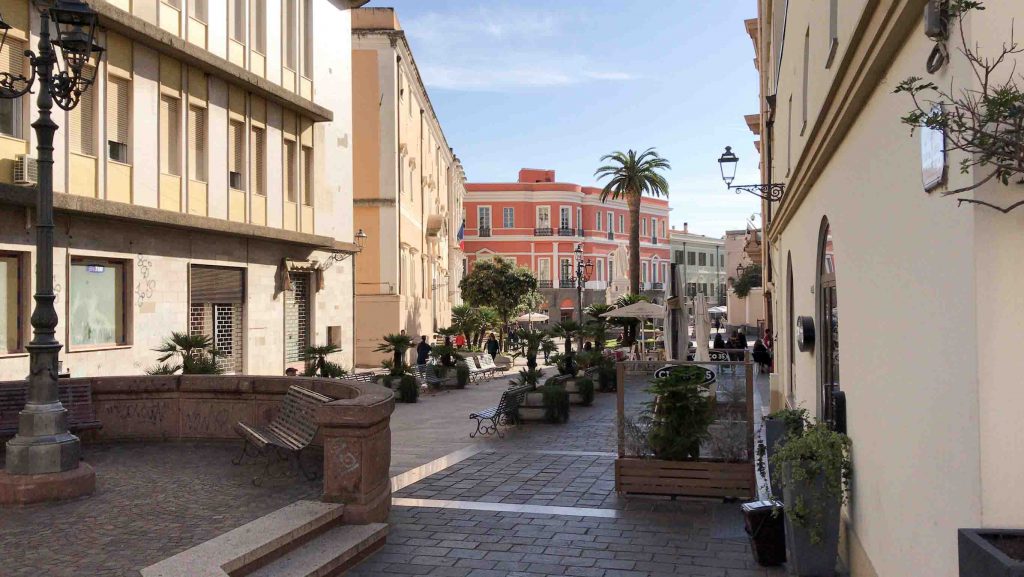 Innenstadt der Hauptinseln La Maddalena