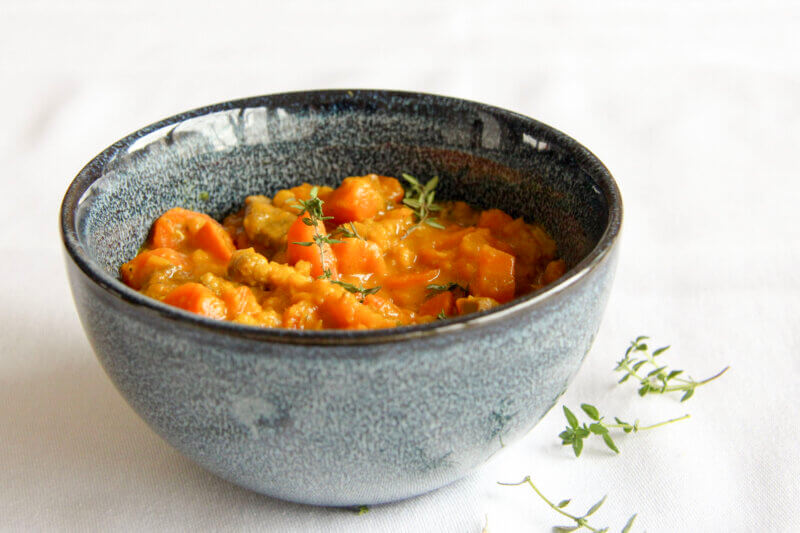 Low Carb Kürbis-Curry mit saftigem Rindfleisch