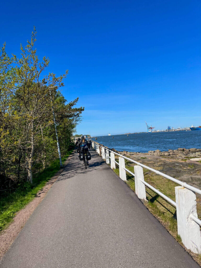 Mit dem Fahrrad durch Schweden