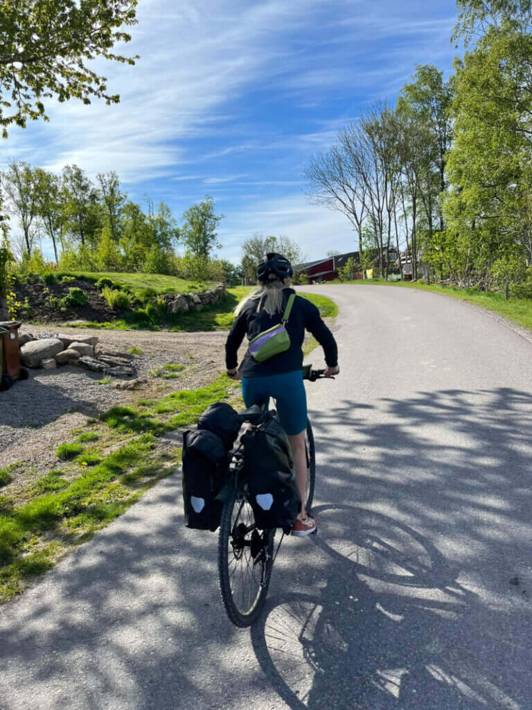 Mit dem Fahrrad durch Schweden